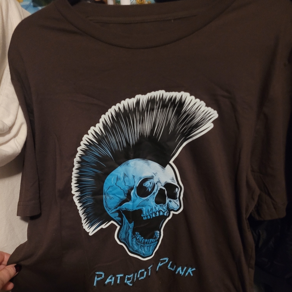 Patriot punk tee